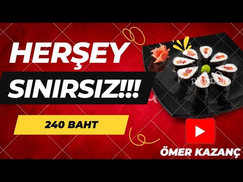 HERŞEY SINIRSIZ 225 TL AÇIK BÜFE TAYLAND/PATTAYA 2024 #35