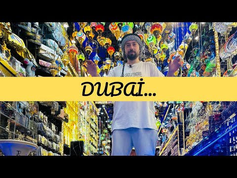 Dubai'nin restaurantlarına ve pazarlarına gittik. #013