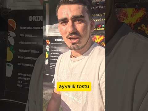 Texas’ta bir Türk 13$’a Ayvalık tostu satıyor 🥪