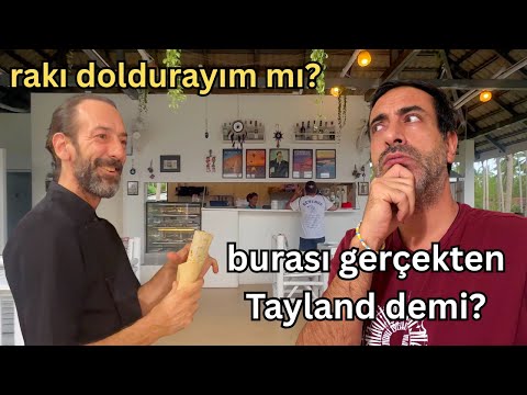Tropik adada meyhane mi açılır? 🇹🇭