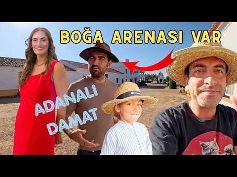 Adanalı damat Portekiz'de bin hektar evde oturuyor! 🇵🇹