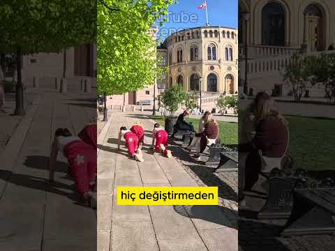 Norveçliler niye yerlerde sürünüyor? 🥹