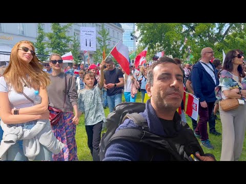 Polonya'da göçmen karşıtlarının ortasında kaldım! 🇵🇱