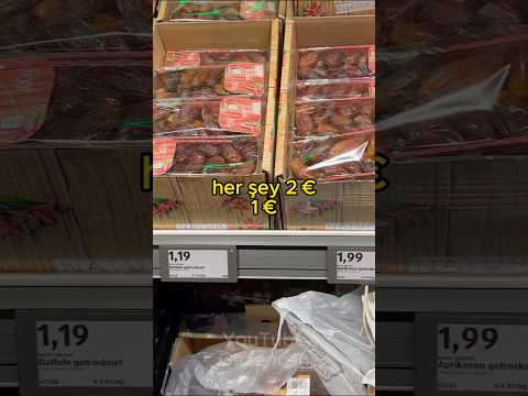 Almanya’da şaka gibi fiyatlar: ALDI Market