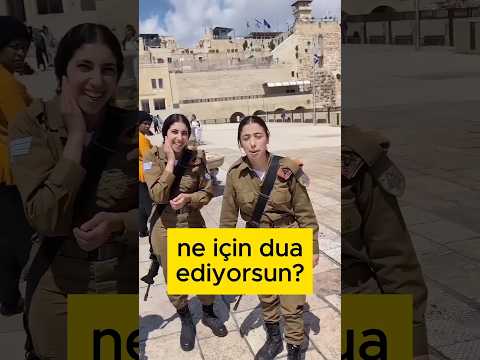İsrail askeri dua ediyor