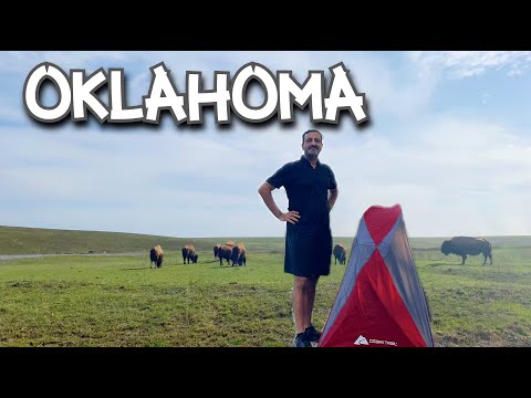 ABD'yi geziyorum: Oklahoma'da geceyi çadırda geçirdim!