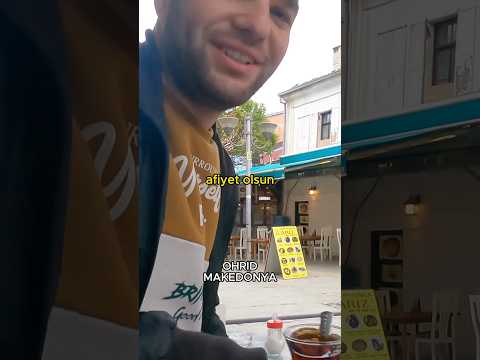 Makedonya’da Türkçe duyunca şaşırdım 🇹🇷