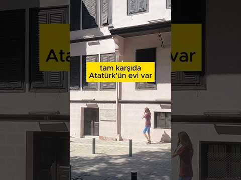 Selanik’te kahve içtiğim yere bakın