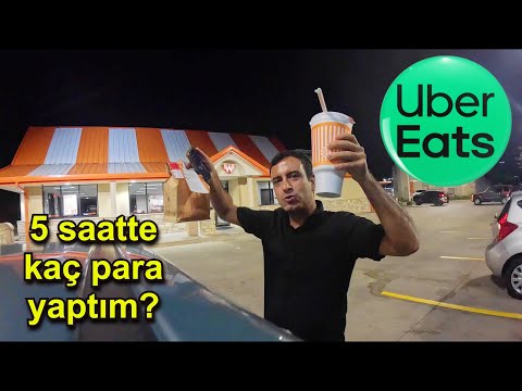 Austin Texas'ta yemek kuryeliğinde ilk günüm