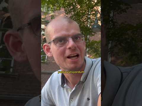 Hollandalı turist ile Türk halıcı 😄