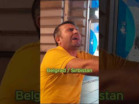 Belgrad’ın göbeğinde uzun hava söyleyen Urfalı Fevzi Usta’ya POLİS şoku 👮‍♂️