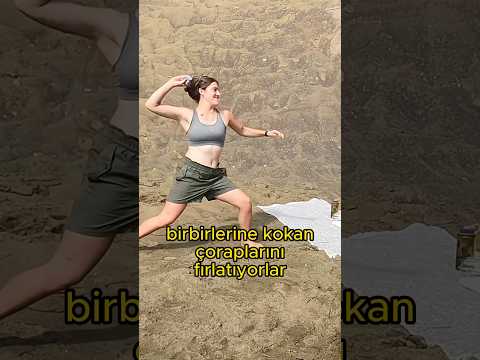 Hawaii’deki iş arkadaşlarımla plaja gittik