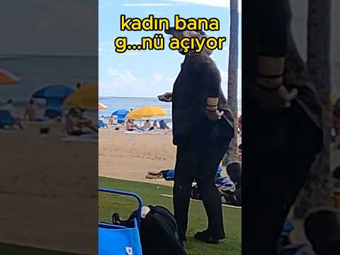 Teyze beni Arap sandı, hareket çekti 🖕