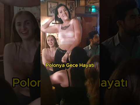 Polonyalı kız kamerayı görünce coştu