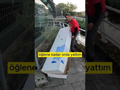 Hollandalı Kenan tabutta yaşıyor