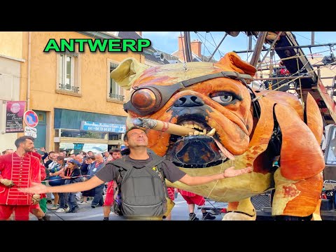 Belçika Antwerp’te Gece Gündüz Eğlence Bitmiyor (De Reuzen 2023)