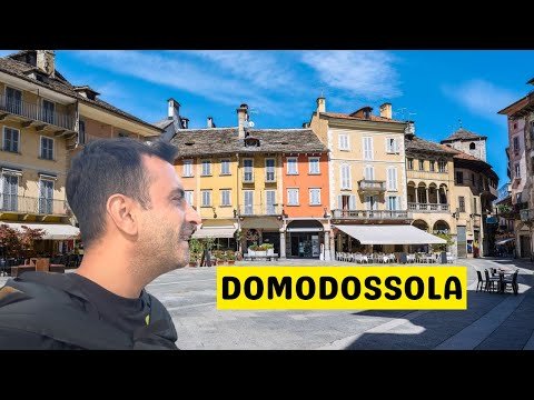 İtalyan Sınır Kasabası Domodossola'ya Geldim 🇮🇹
