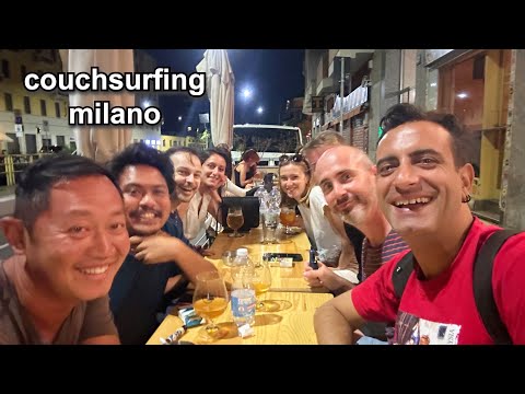 İtalya'da Couchsurfing uygulamasıyla tanıştık 🇮🇹