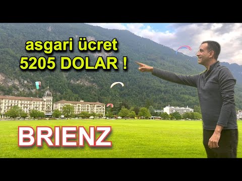 İsviçre Alplerde kamp yaparak geziyoruz: BRIENZ 🇨🇭