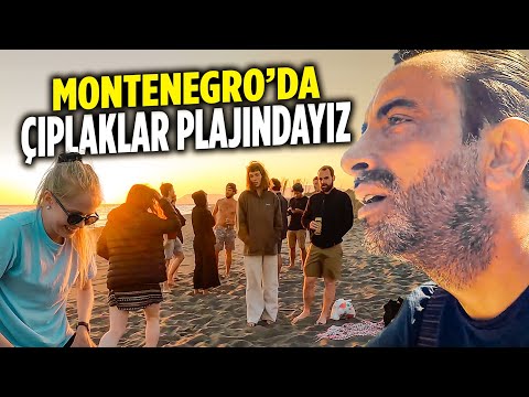 Çıplaklar Plajında Gün Batımını Bekliyoruz 🇲🇪