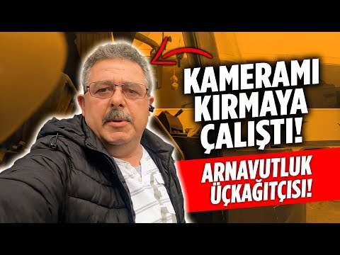 Arnavut Şoför Saldırdı ! Kameramı Kırmaya Çalıştı ! 🇦🇱