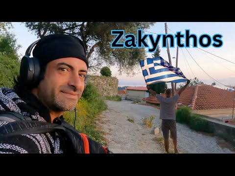Yunan Kalesinde Çadırda Kaldım - Zakynthos Adası 🇬🇷