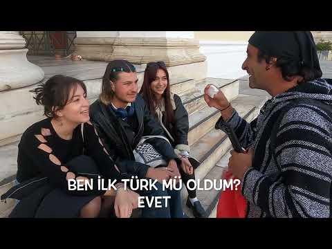 Yunanistan'da TÜRK 🇹🇷 bayrağı açtım