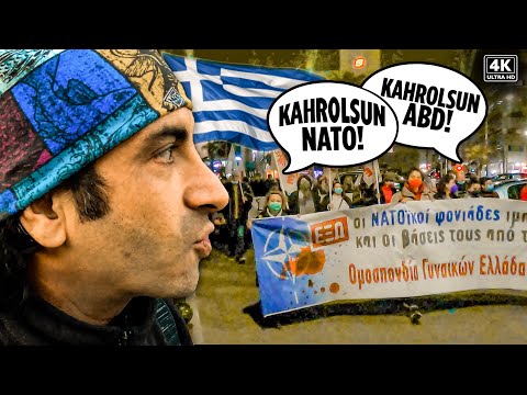 Yunanistan'da ABD ve NATO Protesto Ediliyor! 🇬🇷