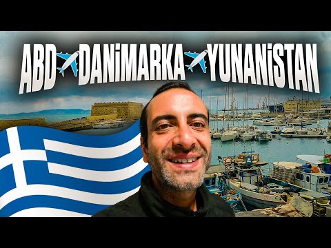 ABD'den Yunanistan'a Geldim, Avrupa Turu Başlasın! 🇬🇷