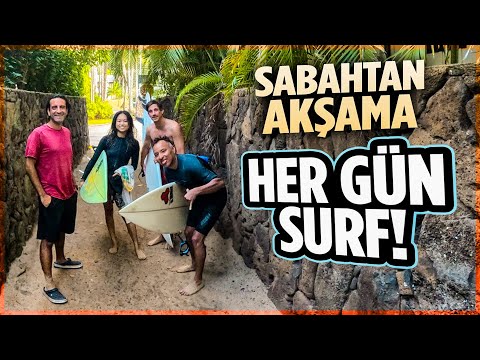 Hawaii'de hostele çıktım, sörfçü arkadaşlar edindim 🇺🇸