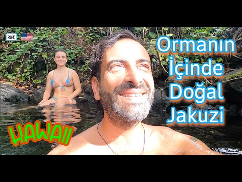 Tropik ormanın içinde doğal jakuzi / HAWAII 🇺🇸