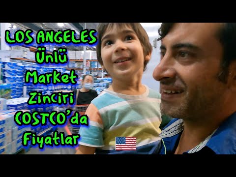 Amerika'da market fiyatları / COSTCO Los Angeles ABD 🇺🇸