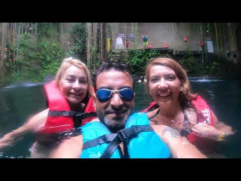 Meksika'nın En Güzel İki Cenote'u (Obruk) : İk Kil ve Oxman 🇲🇽