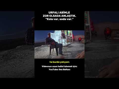 Urfalı abimle anlaşmak zor oldu.. (Videonun uzun hali profilimde) #shorts #urfa #komik #sohbet