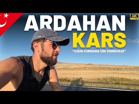 Bisikletle Türkiye Turu: Çıldır Gölünde Çadır Kurdum! "Evlerine Götürdüler" •201