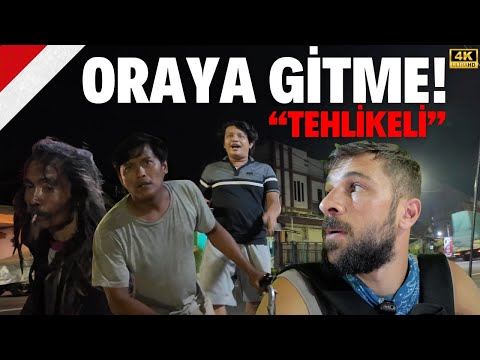 ENDONEZYA'DA TEHLİKELİ BİR MAHALLEYE GİRDİM! Otostop Yolculuğu.. •169