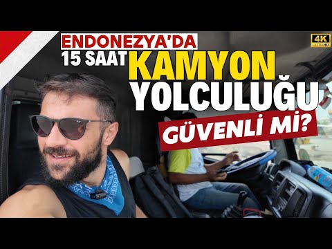 ENDONEZYA'da KAMYON İLE YOLCULUK!  "Asker Yardım Etti" •165