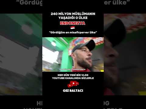HER GÜN YENİ BİR VİDEO, ABONE OLARAK BU SERÜVENİME ORTAK OLABİLİRSİNİZ. #shorts #endonezya