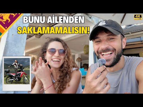 MOTORSİKLETİ İLE TÜRKİYE'yi GEZEN TÜRK KIZINA SRİ LANKA'da DENK GELDİM! @CanselYucelll •99