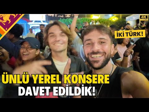 SRİ LANKA'nın EN ÜNLÜ KONSERİ! TEK YABANCI BİZDİK! •92