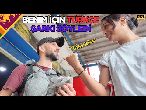 SRİ LANKA'da TÜRKÇE ŞARKI SÜRPRİZİ..! Tek Bacakla Yola Devam! •83