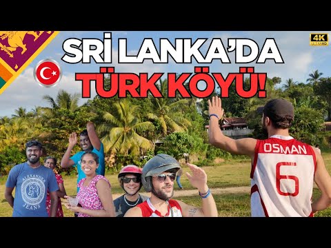 SRİ LANKA'da TÜRK KÖYÜ! Bizi Evlerine Davet Ettiler!🇱🇰•79