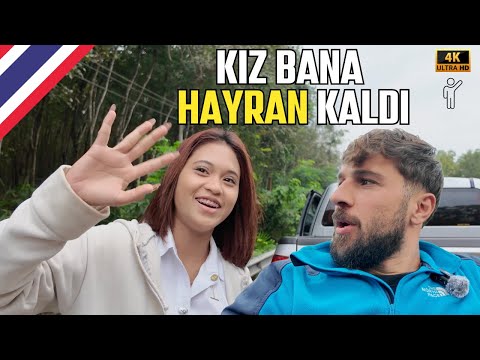 TAYLAND'lı KIZ GÖZLERİNİ BENDEN ALAMADI.. TAYLAND'da otostop çekmek! •57