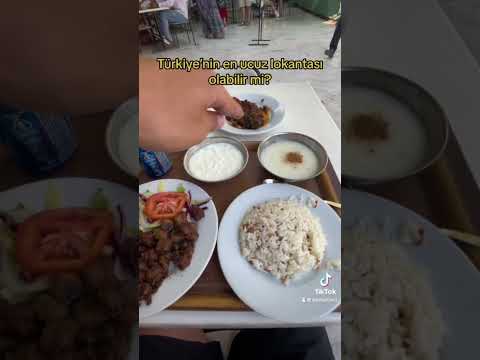 Türkiye’nin en ucuz lokantası..