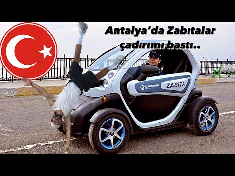 Antalya’da Zabıtalar çadırımı bastı.. •24