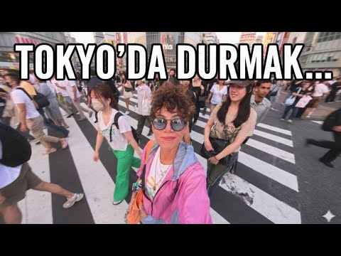 DÜNYANIN EN MEŞHUR YAYA GEÇİDİ: SHIBUYA - TOKYO VLOG