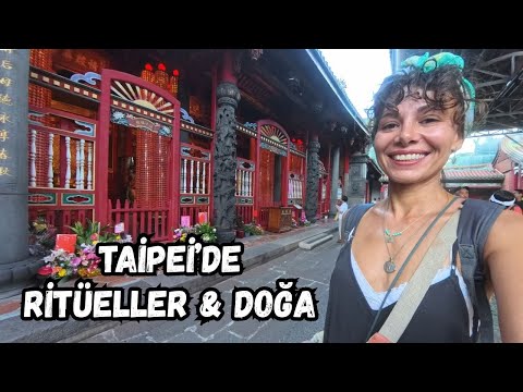 TAPINAKTA TANRILARA SORU SORDUM | BOTANİK BAHÇESİ & PAZAR | TAİPEİ