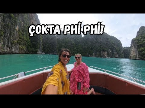PHİ PHİ ADALARINDA KÖTÜ HAVADA TUR DENEYİMİ Maya Bay kapalıydı!