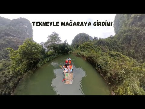VİETNAM'DA TEKNE TURU! Ninh Binh, Trang An Doğa Harikası.