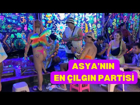FULL MOON PARTY KOH PHANGAN - Dünyaca Ünlü O Partiye Gittim!